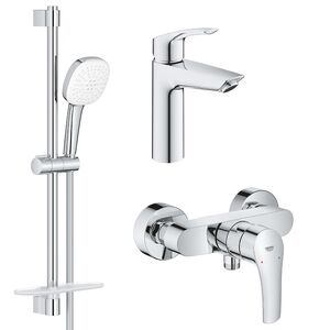 купить Комплект змішувачів для душу Grohe Eurosmart 3в1, хром (UA123244M1) недорого