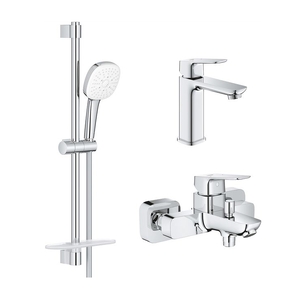 купить Набір змішувачів GROHE Cubeo 1017550000+1018130000+27929003, хром (UA125246M) недорого