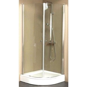 купить Villeroy&Boch UDW9090SKA160V-61 Душевая кабина Frame to Frame распашные двери полукруглые 90х90 см, проз/хром недорого