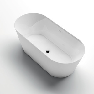 купить Ванна отдельностоящая акриловая Treesse Inka V388BL 180x80 белая глянцевая недорого