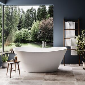 купить Ванна зі штучного каменю PAA AMORE 160х85 Matte White (VAAMS_00) недорого
