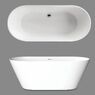 Ванна зі штучного каменю PAA Storia, окремостояща, 167х72,5 см, Glossy Alpine White (VASTO_00)