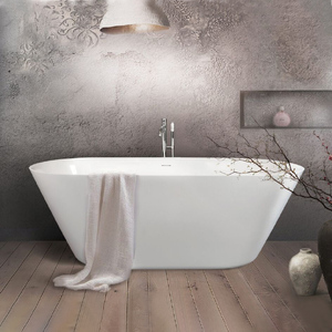 купить Ванна зі штучного каменю PAA Storia, окремостояща, 167х72,5 см, Glossy Alpine White (VASTO_00) недорого