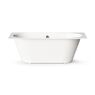 Ванна зі штучного каменю PAA Vario XL, пристінна, 185х80, Glossy Alpine White (VAVARXL_00)