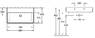 VILLEROY & BOCH 51338F01 Memento Умывальник Накладной 800* 470 Раковина 51338