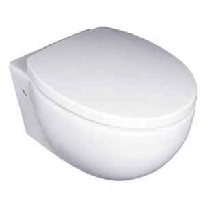 купить VILLEROY & BOCH 56351001 TUBE Унитаз подвесной 51 см + 9M21C101 Сиденье SoftClose  недорого