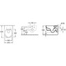 Villeroy&Boch 5656RS01 AVENTO Direct Flush унитаз подвесной с крышкой SlimSeat Soft Close