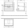 Villeroy&Boch A88900B4 AVENTO тумба белая 567 x 520 x 447 mm