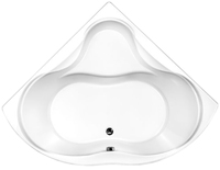 Vagnerplast VPBA143IRI3X-01 угловая акриловая ванна цена Украина Iris 143 x 143 см