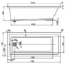 Vagnerplast Cavallo VPBA170CAV2X-01 Продажа Акриловая ванна 170*75 с ножками