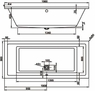 Ванна Vagnerplast Cavallo 190x90 VPBA190CAV2X-01 Акрилова Прямокутна + ніжки