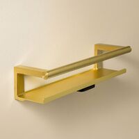 Полиця для душу Cosmic Architect S+, BRUSHED GOLD PVD (WJC235A0048040)
