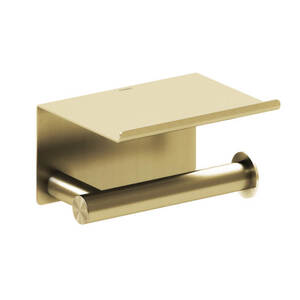 купить Тримач туалетного паперу з поличкою Cosmic Architect, BRUSHED GOLD PVD (WJC235A0059040) недорого