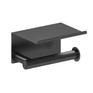 купить Тримач туалетного паперу з поличкою Cosmic Architect, BRUSHED BLACK PVD (WJC235A0059055) недорого