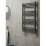Сушка для рушників електрична TERMA FIONA 900/430, MOA Silver 400Wt, E8-праве, Silver MAT (SMA) (WLFIN090043KSMAE8MOAMX4)