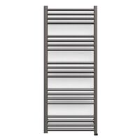 Сушка для рушників електрична TERMA FIONA 1140/530, MOA Silver 600Wt, E1-ліве, Silver MAT (SMA) (WLFIN114053KSMAE1MOAMX4)