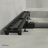 Душовий канал Waterway Stream 850 мм чорний з решіткою з 2-х сторін (плитка/чорний колір) (WSB900001N12)