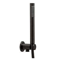 Душовий гарнітур Paffoni Tondo, з тримачем та шлангом 1500 мм, Brushed Black Nickel (ZDUP094NKNSP70)
