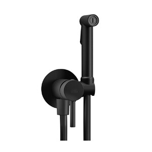 купить Гігієнічний душ Paffoni Tweet Round, Brushed Black Chrome (ZDUP110NKNSP) недорого